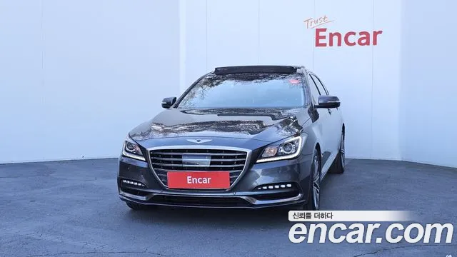 2018 Genesis G80 3.3 GDI Sold VIN KMHGL41DBJU283461 – side profile