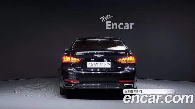 2019 Genesis G80 3.3 Gdi Sold VIN KMHGL41DBKU331846 – front exterior