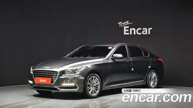 2017 Genesis G80 3.3 GDI AWD Sold VIN KMHGL41DDHU208435 – front exterior 2017 Genesis G80 3.3 GDI AWD Sold VIN KMHGL41DDHU208435 – front exterior