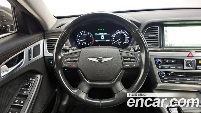 2018 Genesis G80 3.3 GDI AWD Sold VIN KMHGL41DDJU283410 – engine bay