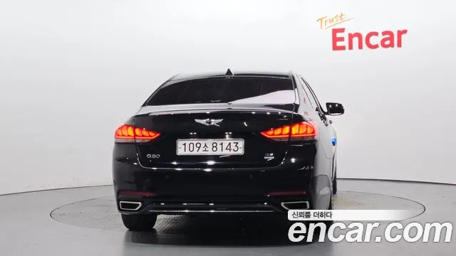 2019 Genesis G80 3.3 GDI AWD Sold VIN KMHGL41DDKU307578 – trunk area