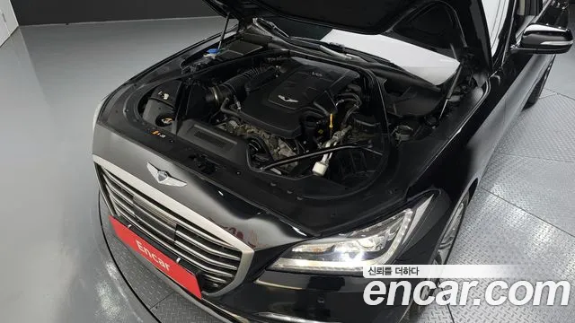 2019 Genesis G80 3.3 GDI AWD Sold VIN KMHGL41DDKU313406 – engine bay