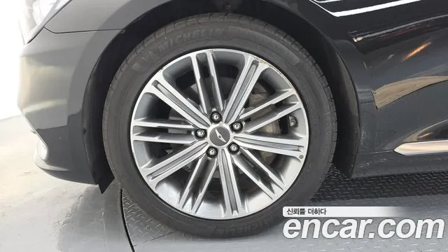 2019 Genesis G80 3.3 GDI AWD Sold VIN KMHGL41DDKU324242 – engine bay