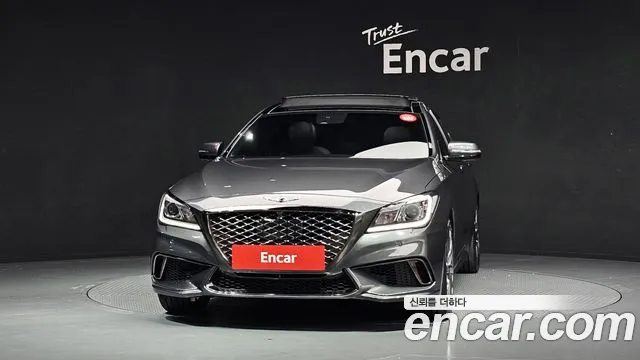 2019 Genesis G80 3.3 Gdi Awd Sold VIN KMHGL41DDKU336176 – front exterior 2019 Genesis G80 3.3 Gdi Awd Sold VIN KMHGL41DDKU336176 – front exterior