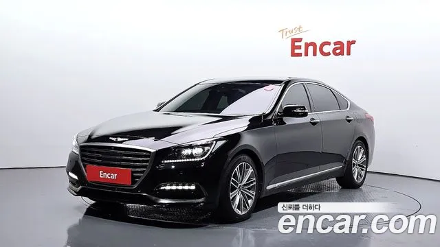 2020 Genesis G80 3.3 GDI AWD Sold VIN KMHGL41DDLU337444 – front exterior 2020 Genesis G80 3.3 GDI AWD Sold VIN KMHGL41DDLU337444 – front exterior