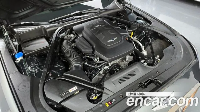 2020 Genesis G80 3.3 GDI AWD Sold VIN KMHGL41DDLU339995 – engine bay