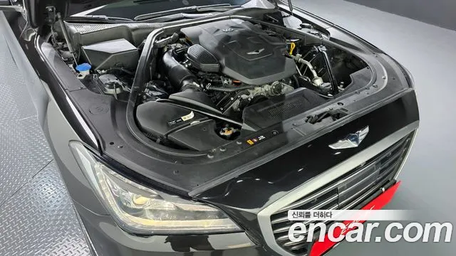 2018 Genesis G80 3.3 GDI Sold VIN KMHGM41DBJU244344 – rear exterior