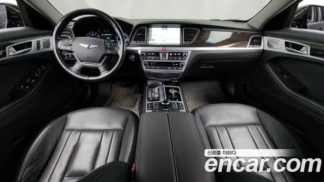 2018 Genesis G80 3.3 GDI Sold VIN KMHGM41DBJU291058 – engine bay