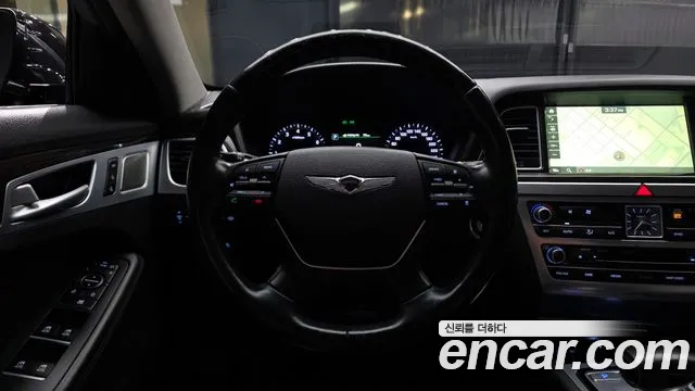 2018 Genesis G80 3.3 GDI AWD Sold VIN KMHGM41DDJU255043 – engine bay