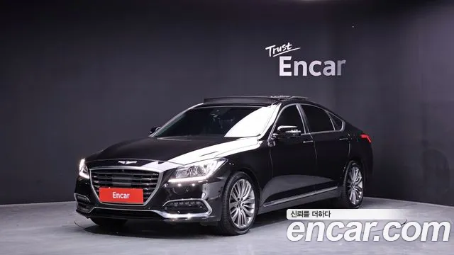 2018 Genesis G80 3.3 GDI AWD Sold VIN KMHGM41DDJU257048 – trunk area 2018 Genesis G80 3.3 GDI AWD Sold VIN KMHGM41DDJU257048 – trunk area