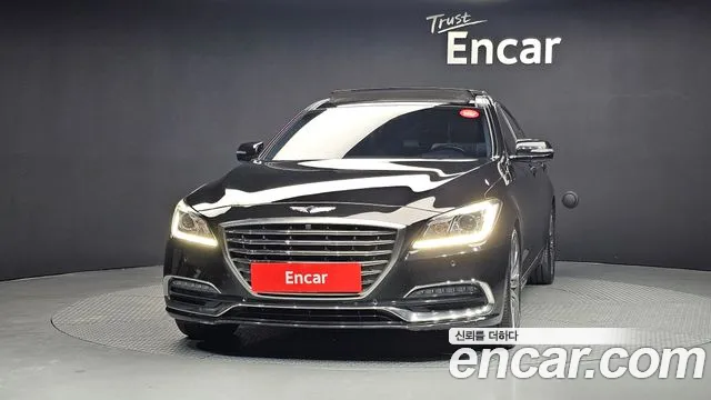 2018 Genesis G80 3.3 GDI AWD Sold VIN KMHGM41DDJU270357 – trunk area