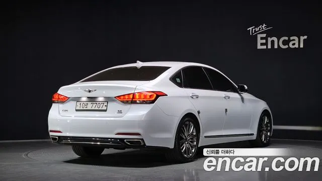 2018 Genesis G80 3.3 GDI AWD Sold VIN KMHGM41DDJU299048 – engine bay 2018 Genesis G80 3.3 GDI AWD Sold VIN KMHGM41DDJU299048 – engine bay