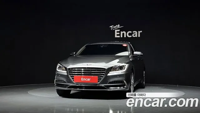 2019 Genesis G80 3.3 GDI AWD Sold VIN KMHGM41DDKU334124 – front exterior 2019 Genesis G80 3.3 GDI AWD Sold VIN KMHGM41DDKU334124 – front exterior