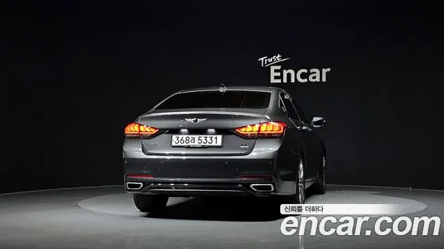 2019 Genesis G80 3.3 GDI AWD Sold VIN KMHGM41DDKU334124 – trunk area 2019 Genesis G80 3.3 GDI AWD Sold VIN KMHGM41DDKU334124 – trunk area