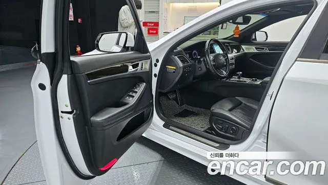 2018 Genesis G80 3.3 GDI Sold VIN KMHGN41DBJU284224 – rear exterior