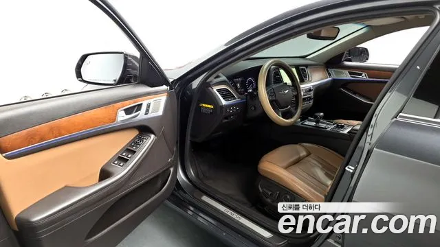 2018 Genesis G80 3.3 GDI AWD Sold VIN KMHGN41DDJU278141 – trunk area