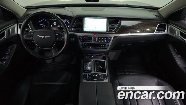 2018 Genesis G80 3.3 GDI AWD Sold VIN KMHGN41DDJU279162 – trunk area