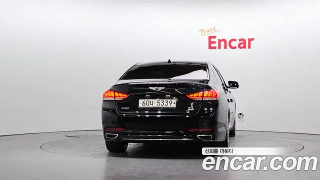 2018 Genesis G80 3.3 GDI AWD Sold VIN KMHGN41DDJU279162 – odometer reading