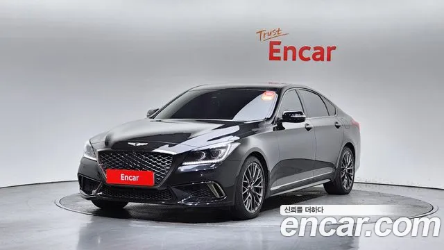 2018 Genesis G80 3.3 Gdi Awd Sold VIN KMHGN41DDJU283836 – front exterior