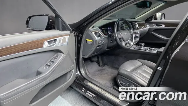 2018 Genesis G80 3.3 GDI AWD Sold VIN KMHGN41DDJU290187 – engine bay