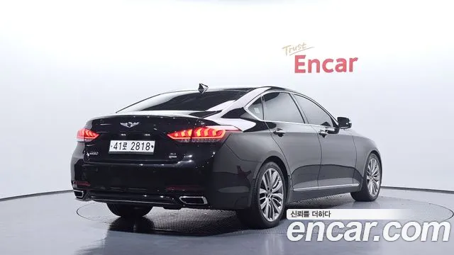 2018 Genesis G80 3.3 GDI AWD Sold VIN KMHGN41DDJU290590 – dashboard