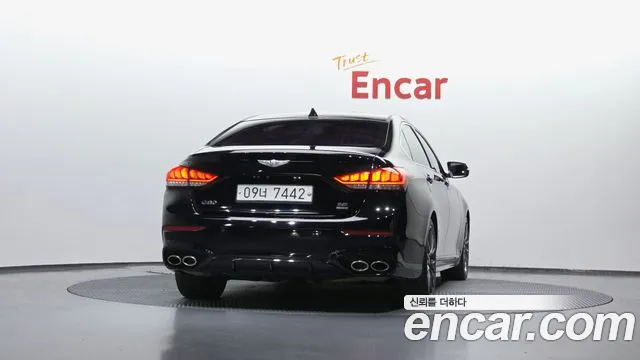2017 Genesis G80 3.8 GDI AWD VIN KMHGN41EDHU230311