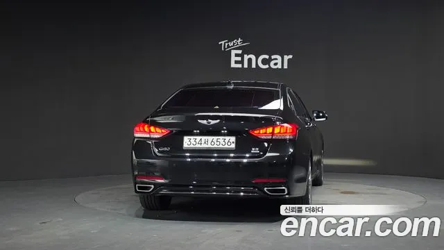 2019 Genesis G80 3.8 GDI AWD Sold VIN KMHGN41EDKU309122 – engine bay