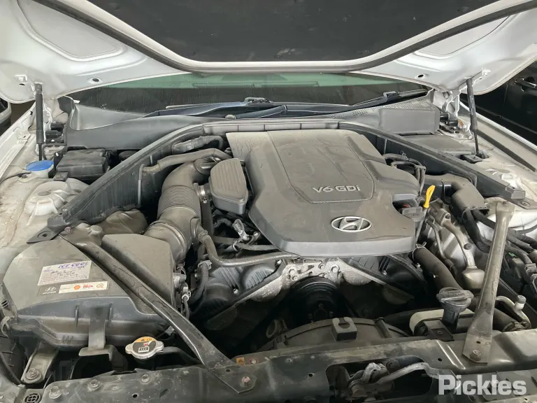 2016 Hyundai Genesis Damaged VIN KMHGN41EMFU080633 – photo 24