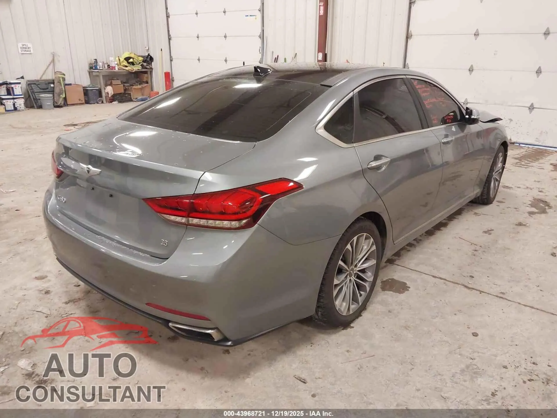 2015 HYUNDAI GENESIS Damaged VIN KMHGN4JE8FU058131 – dashboard