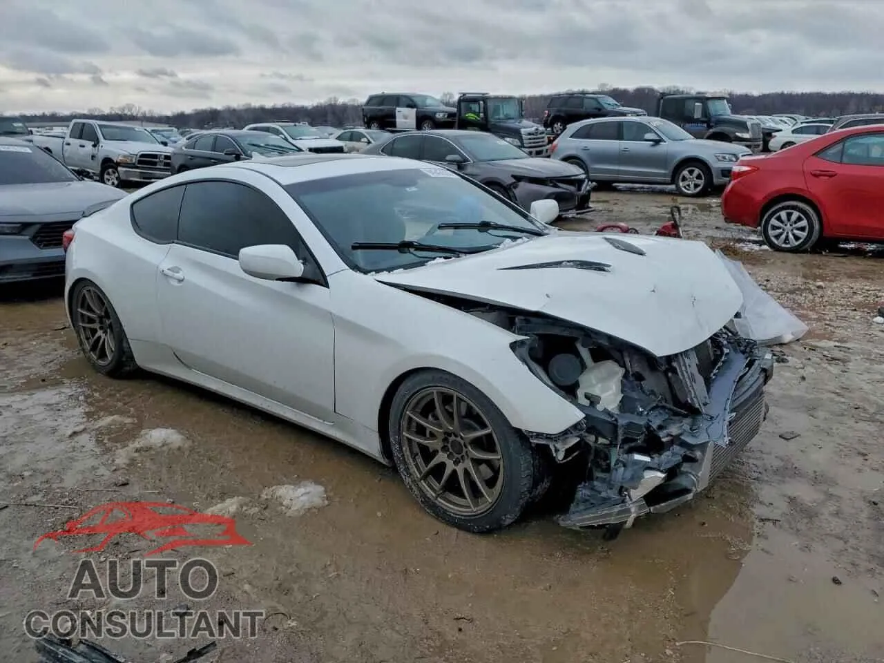 2013 HYUNDAI GENESIS Damaged VIN KMHHT6KD5DU099597 – dashboard