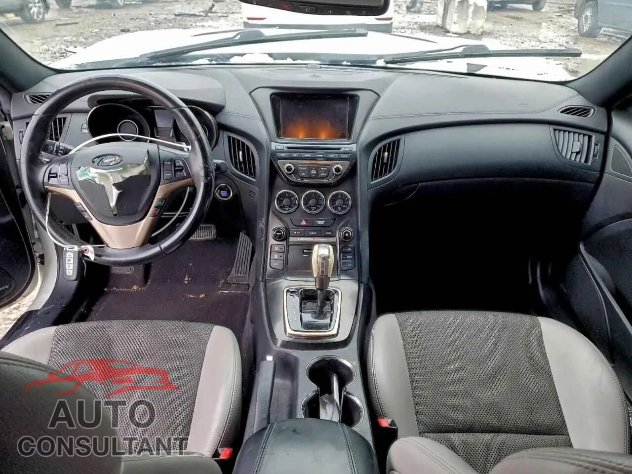 2013 HYUNDAI GENESIS Damaged VIN KMHHT6KD5DU099597 – undercarriage