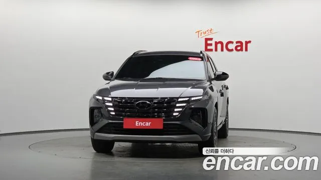 2023 Hyundai Tucson (NX4) Gasoline 1.6 Turbo 2WD Sold VIN KMHJC81BGPU270040 – rear exterior 2023 Hyundai Tucson (NX4) Gasoline 1.6 Turbo 2WD Sold VIN KMHJC81BGPU270040 – rear exterior