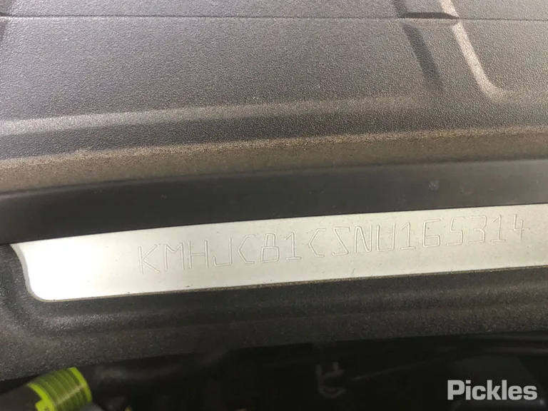 2022 Hyundai Tucson Used VIN KMHJC81CSNU165314 – odometer reading