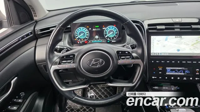 2021 Hyundai Tucson (NX4) Gasoline 1.6 Turbo 2WD Sold VIN KMHJE81BGMU003546 – dashboard