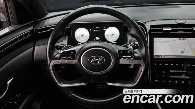 2021 Hyundai Tucson (NX4) Gasoline 1.6 Turbo 2WD Sold VIN KMHJE81BGMU014421 – dashboard