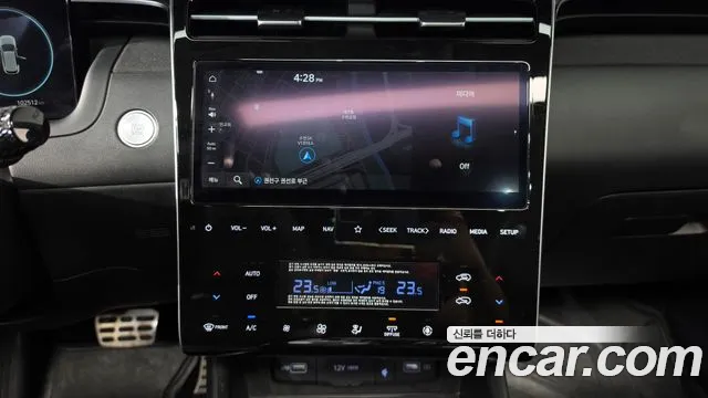 2021 Hyundai Tucson (NX4) Gasoline 1.6 Turbo 2WD Sold VIN KMHJE81BGMU070630 – dashboard