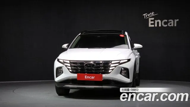 2021 Hyundai Tucson (NX4) Gasoline 1.6 Turbo 4WD Sold VIN KMHJE81BHMU052777 – rear exterior