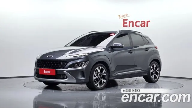 2021 Hyundai The New Kona Gasoline 1.6 Turbo 2WD Sold VIN KMHK5813GMU721339 – side profile