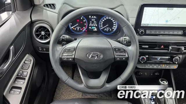 2021 Hyundai The New Kona Gasoline 1.6 Turbo 2WD Sold VIN KMHK5813GMU721339 – engine bay