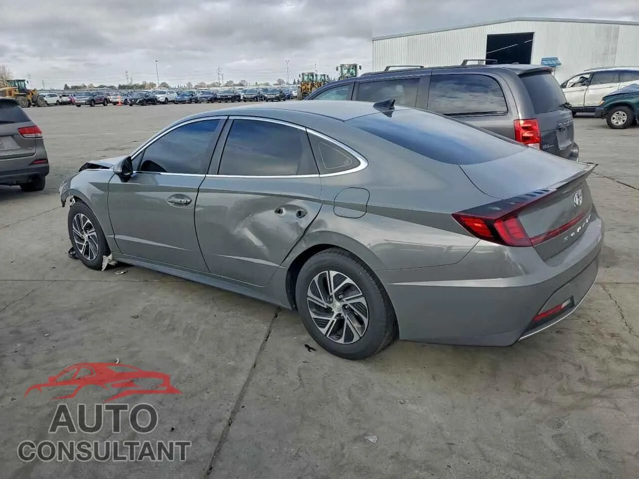 2020 HYUNDAI SONATA Damaged VIN KMHL24JJ3LA014037 – rear exterior