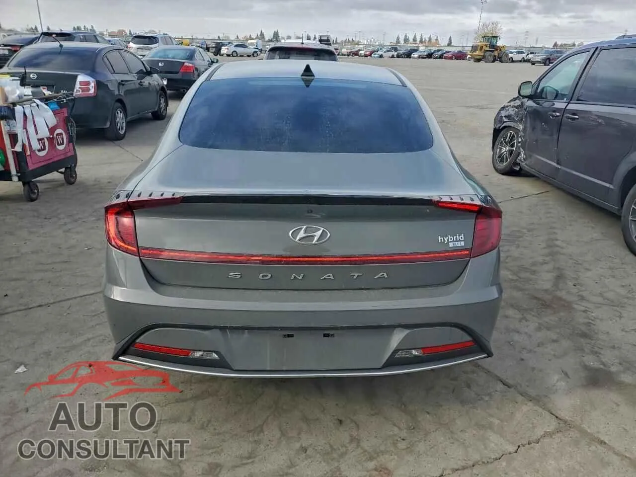 2020 HYUNDAI SONATA Damaged VIN KMHL24JJ3LA014037 – engine bay
