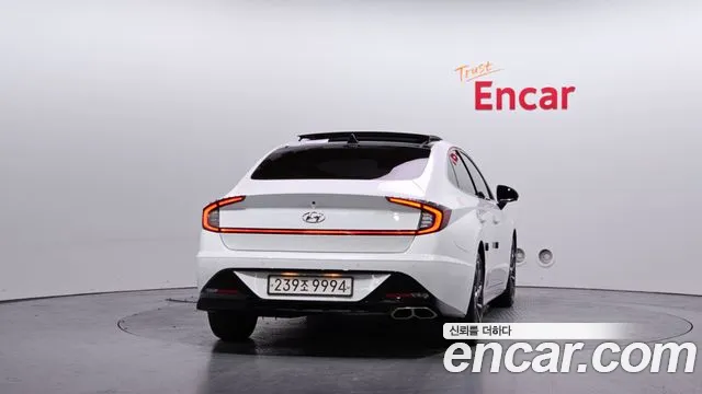 2020 Hyundai Sonata (DN8) 1.6 Turbo Sold VIN KMHL3412BLA077426 – trunk area