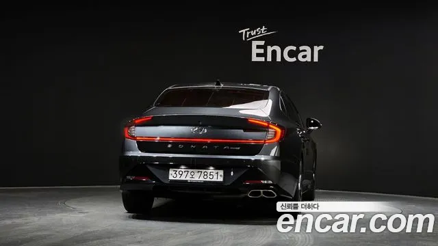 2020 Hyundai Sonata (DN8) 1.6 Turbo Sold VIN KMHL3412BLA101023 – trunk area