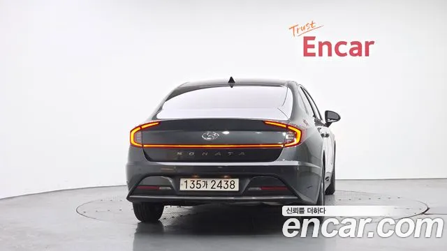 2022 Hyundai Sonata (DN8) 2.0 LPG(rental car) Sold VIN KMHL341DBNA243431 – trunk area