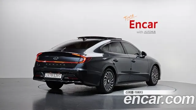 2021 Hyundai Sonata Hybrid (DN8) Inspiration Sold VIN KMHL341JBMA027023 – trunk area
