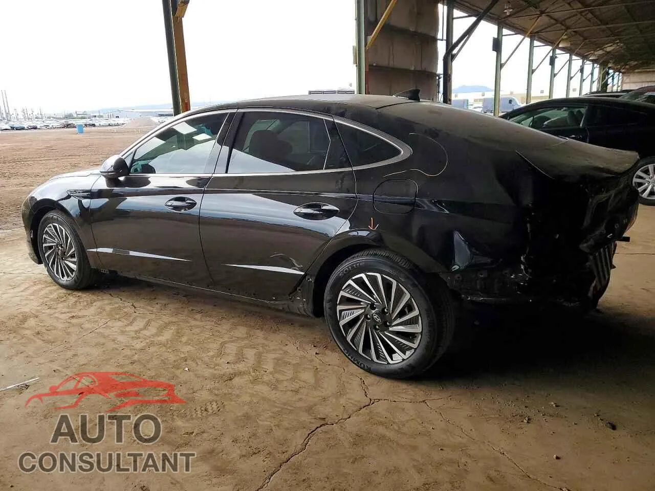 2025 HYUNDAI SONATA Damaged VIN KMHL34JJ0SA103432 – rear exterior