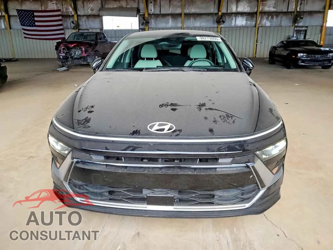 2025 HYUNDAI SONATA Damaged VIN KMHL34JJ0SA103432 – interior seats