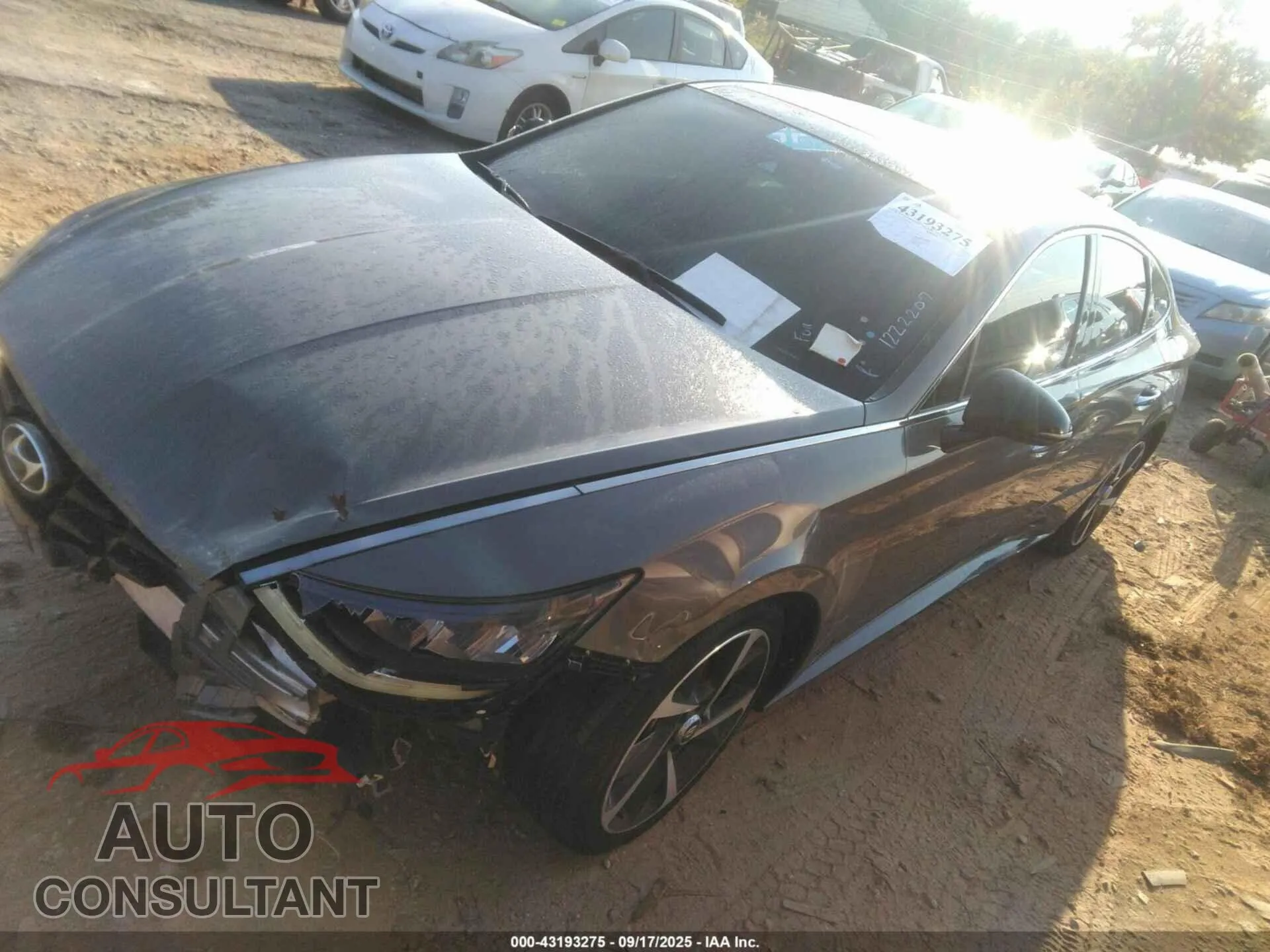 2023 HYUNDAI SONATA Damaged VIN KMHL44J25PA248205 – rear exterior