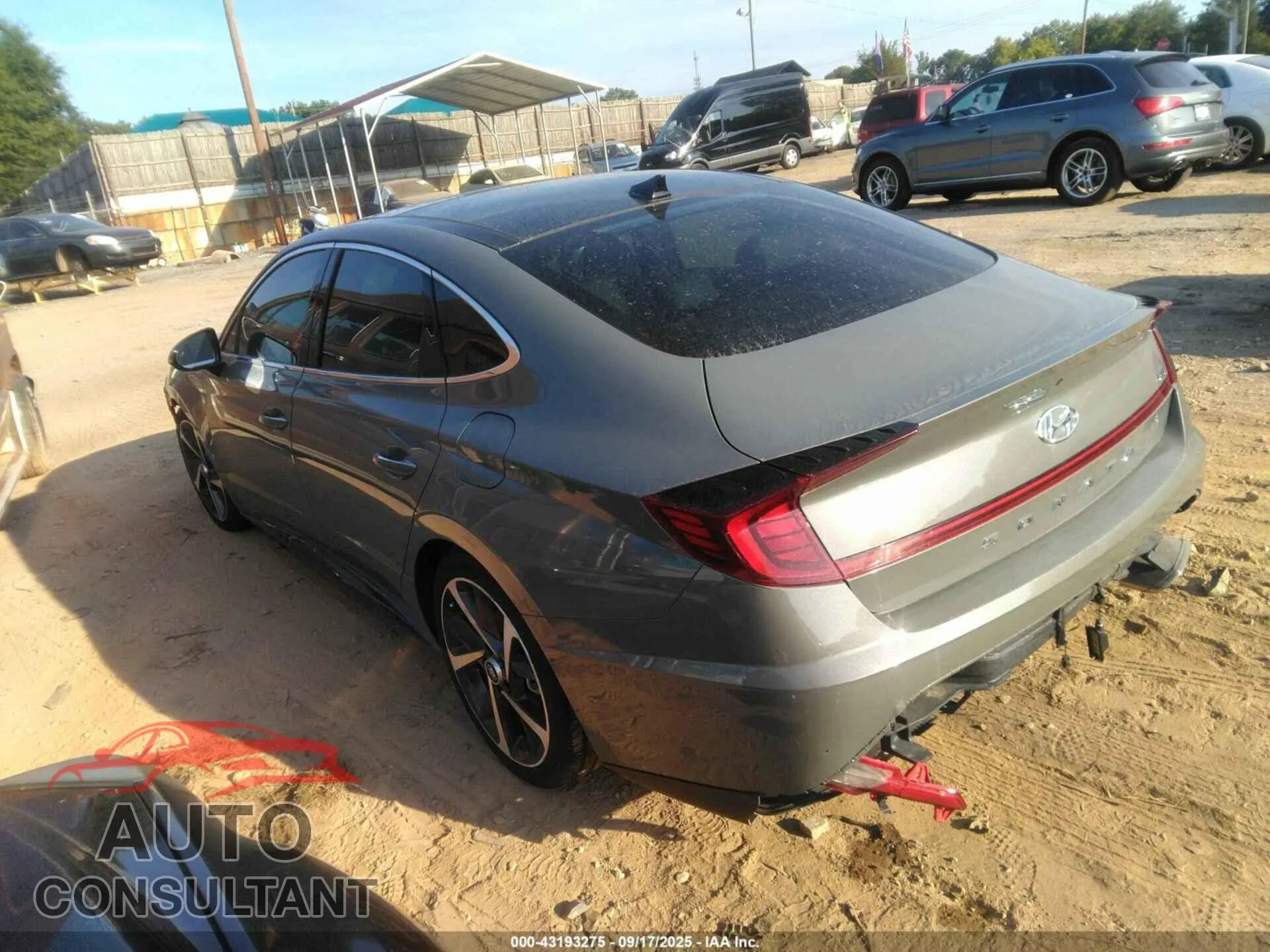 2023 HYUNDAI SONATA Damaged VIN KMHL44J25PA248205 – side profile