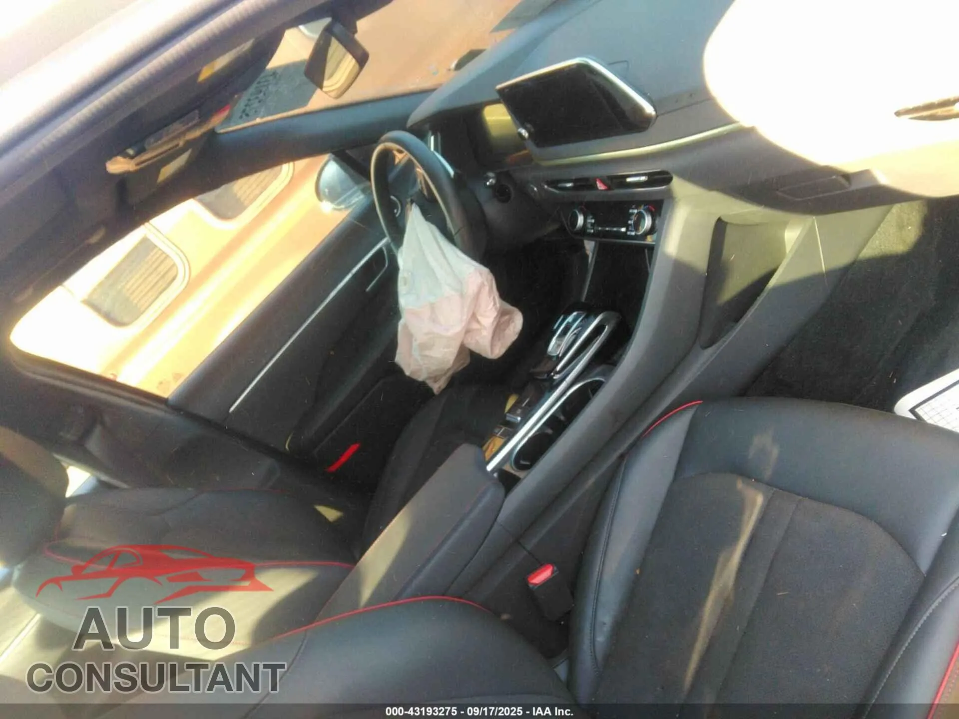 2023 HYUNDAI SONATA Damaged VIN KMHL44J25PA248205 – interior seats